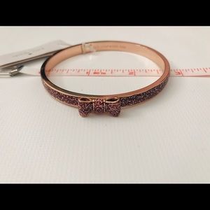 Kate space rose gold bow bracelet